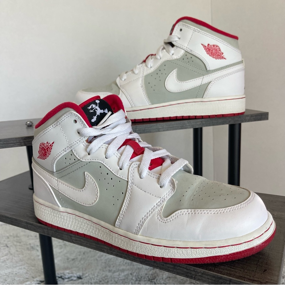 Air Jordan 1 Mid youth 'Hare' 2015 - Picture 2 of 12